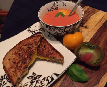 Heirloom Tomato Basil Soup Recipe